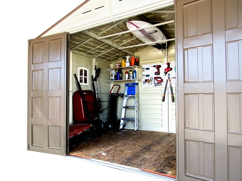 10×8 Duramax WoodBridge Plus Vinyl Shed - CoolaLiving.ie - %image_id%