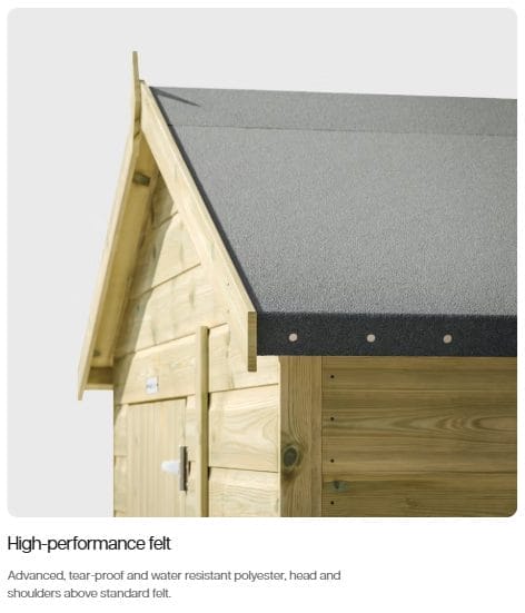 10x10 premium timber apex shed - CoolaLiving.ie - %image_id%