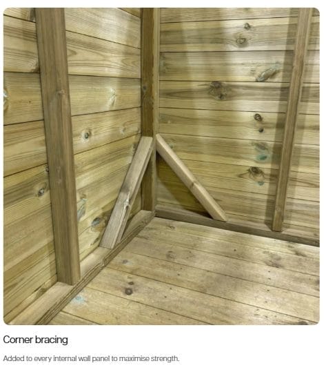 14x10 premium apex garden shed - CoolaLiving.ie - %image_id%