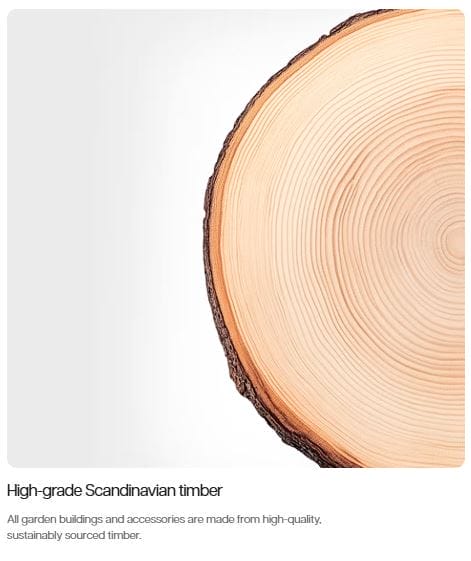 Deluxe Apex Garden Shed - CoolaLiving.ie - %image_id%