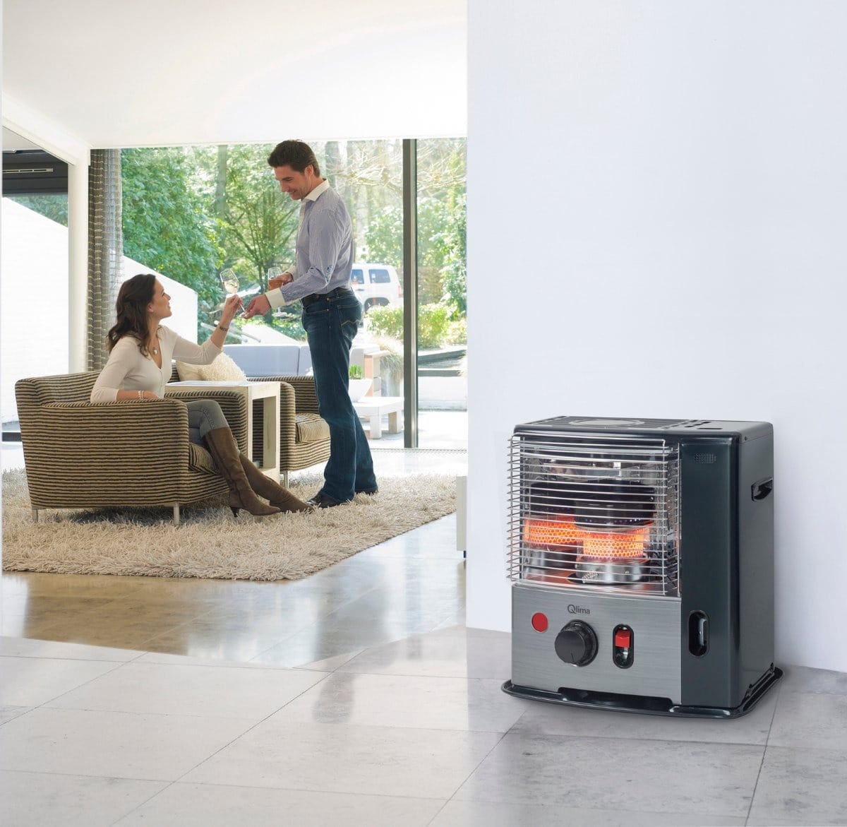 Qlima Radiant Wick ROLF Paraffin Heater - CoolaLiving.ie - %image_id%