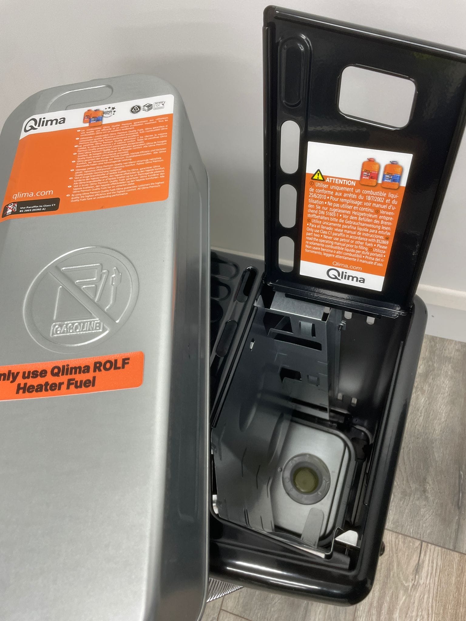 Qlima Radiant Wick ROLF Paraffin Heater - CoolaLiving.ie - %image_id%