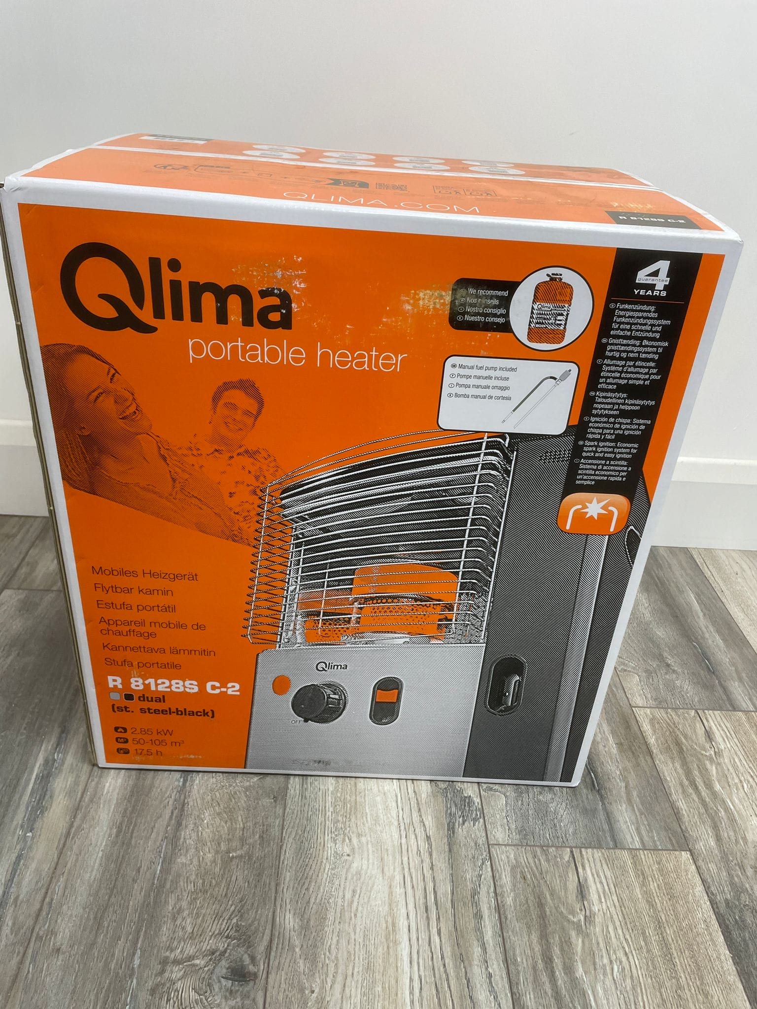 Qlima Radiant Wick ROLF Paraffin Heater - CoolaLiving.ie - %image_id%
