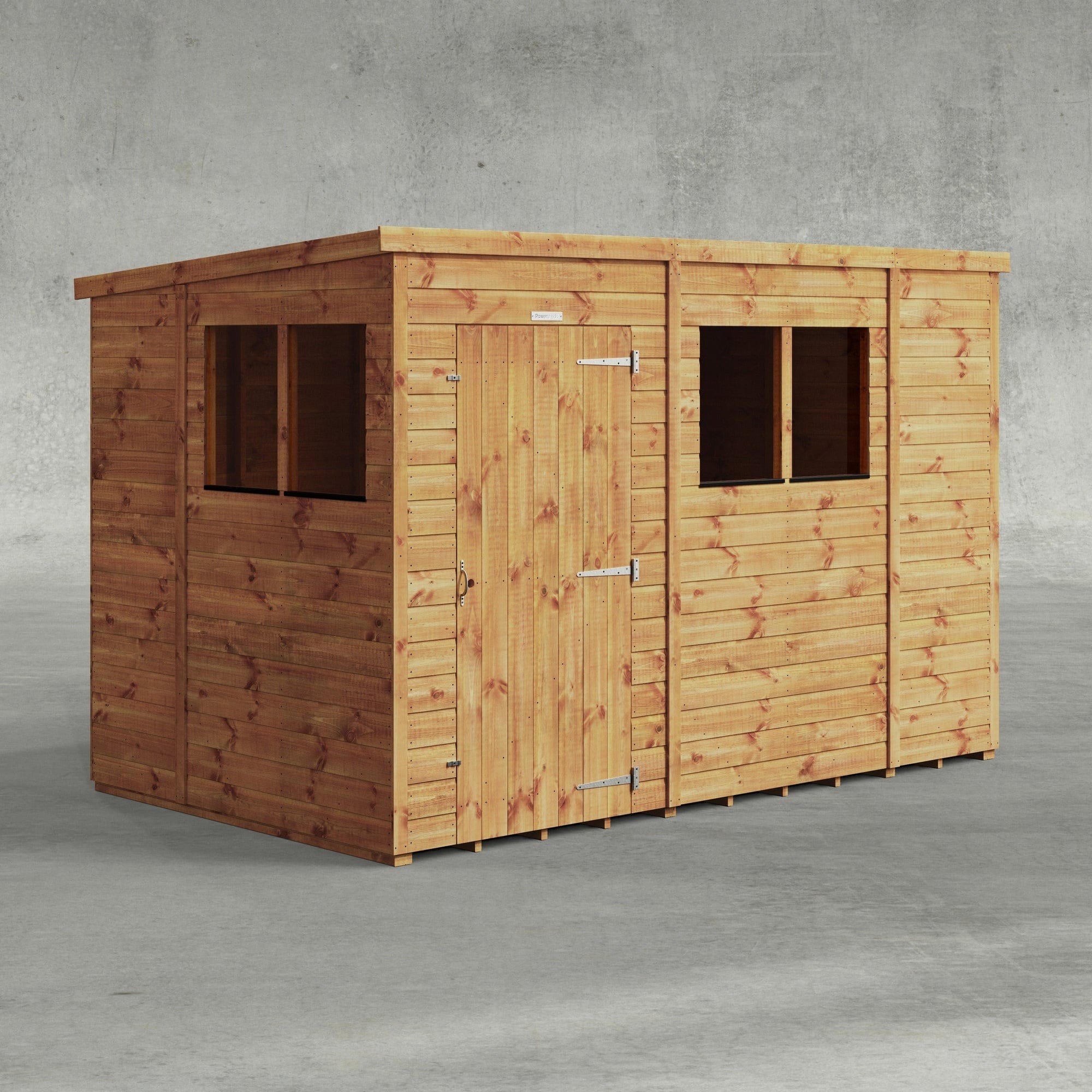 10x6 Pent Deluxe Timber Garden Shed - CoolaLiving.ie - %image_id%