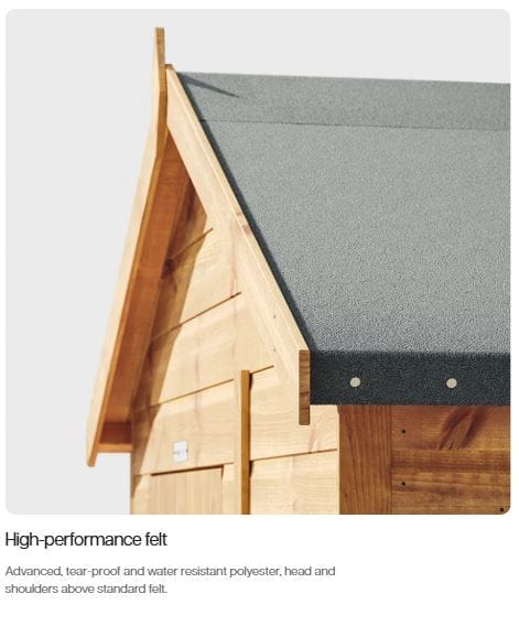 Coola Deluxe 6x4 Apex Shed - CoolaLiving.ie - %image_id%