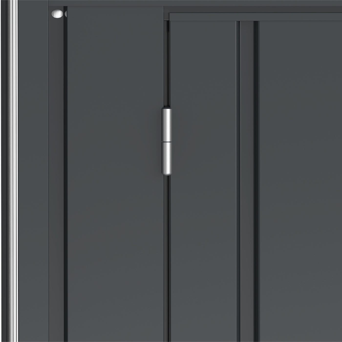 Palladium 5x2 Metal Garden Shed Cabinet - CoolaLiving.ie - %image_id%