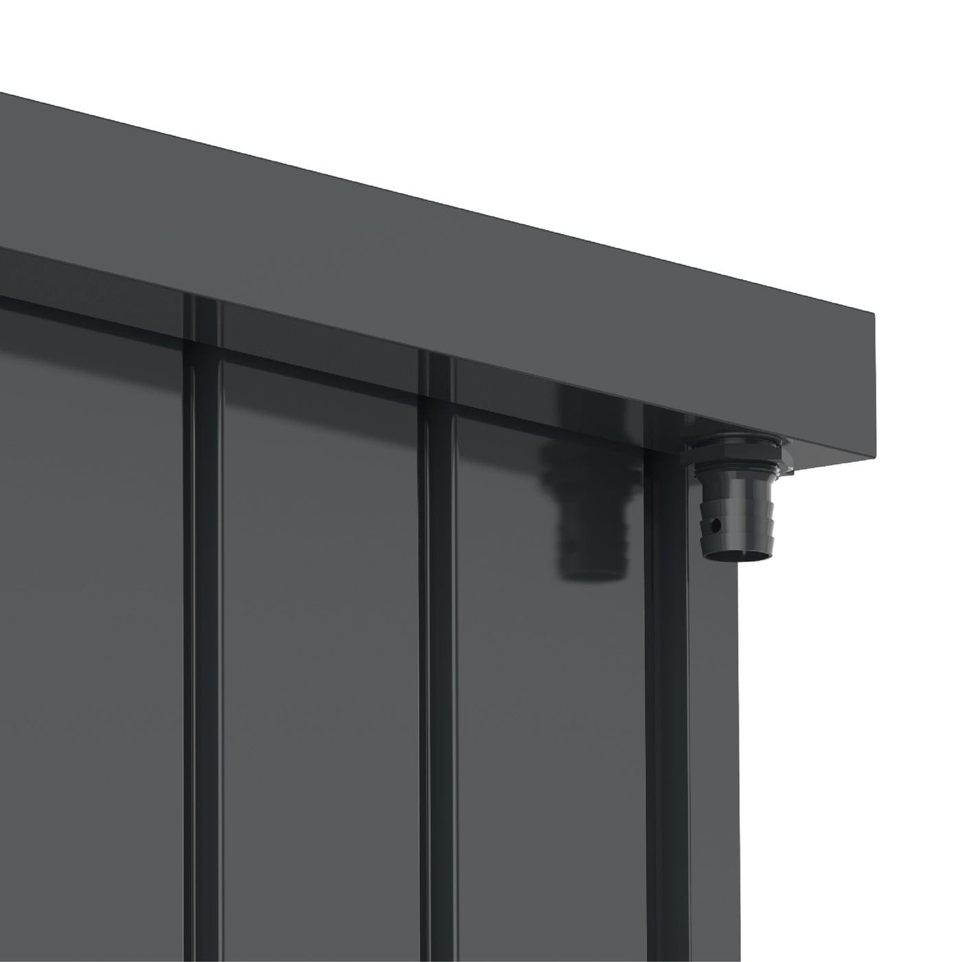 Palladium 5x2 Metal Garden Shed Cabinet - CoolaLiving.ie - %image_id%