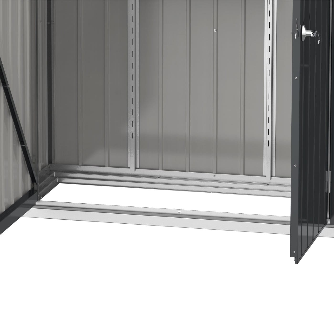 Palladium 5x2 Metal Garden Shed Cabinet - CoolaLiving.ie - %image_id%